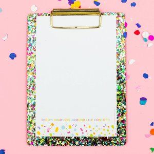 Confetti Clipboard & Notepad